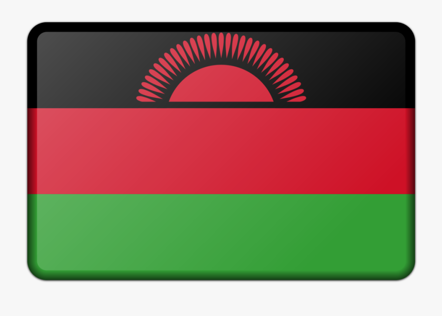 Flag,green,circle - Malawi Flag, Transparent Clipart