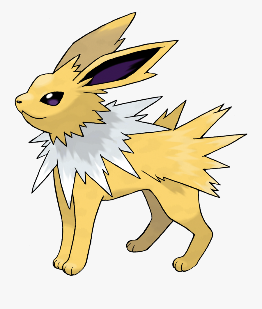 Jolteon Pokemon Eevee, Transparent Clipart
