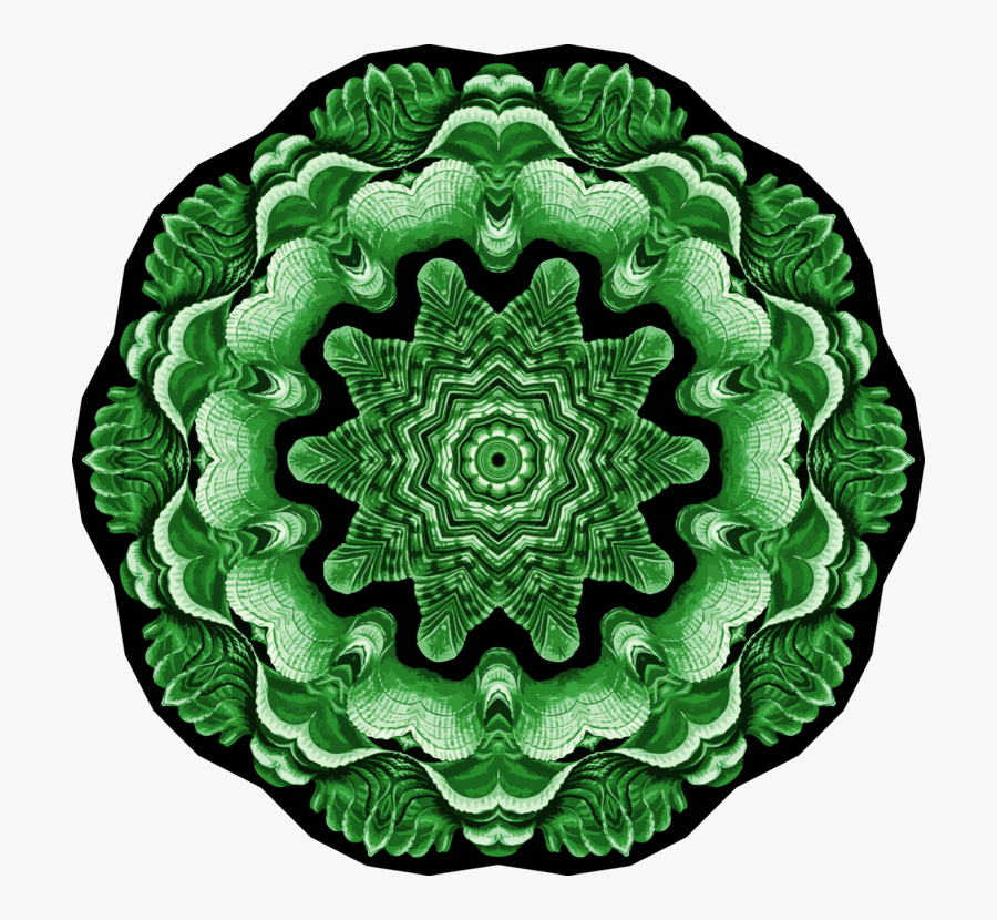 Symmetry,green,circle - Circle, Transparent Clipart