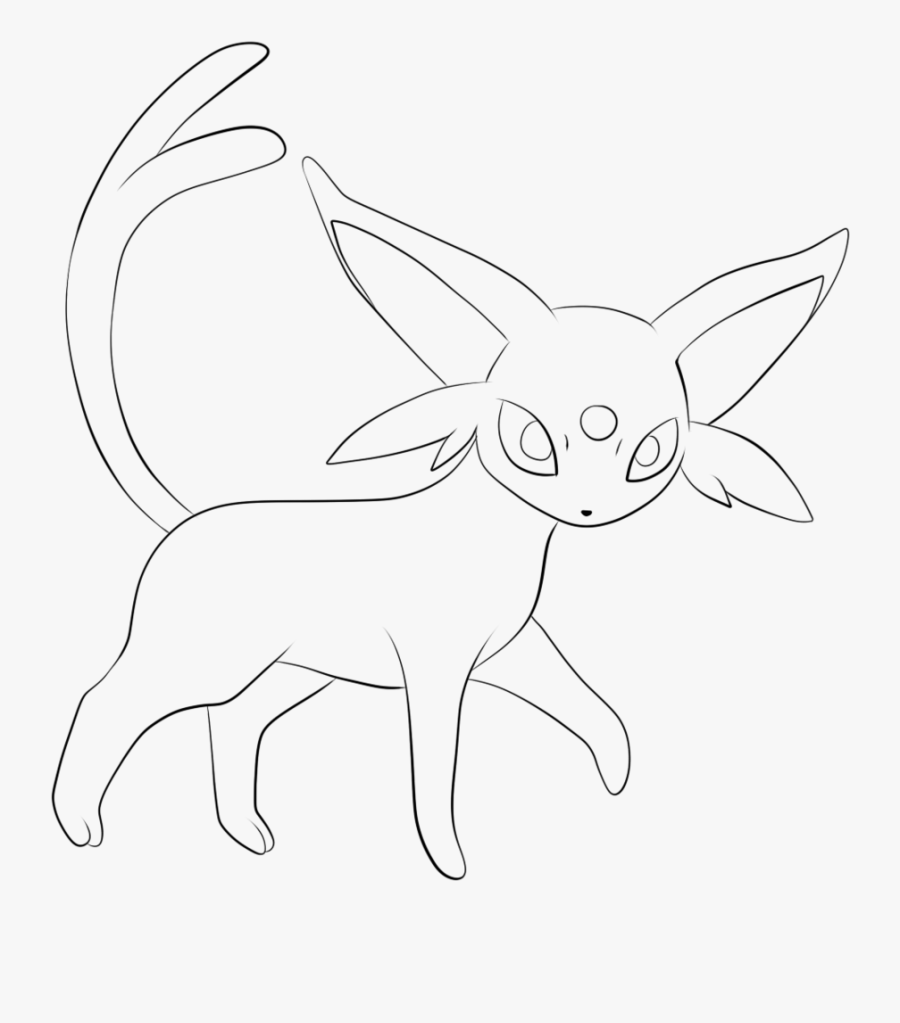 Download Pokemon Coloring Pages Umbreon In Sylveon Page - Espeon Pokemon Drawing , Free Transparent ...