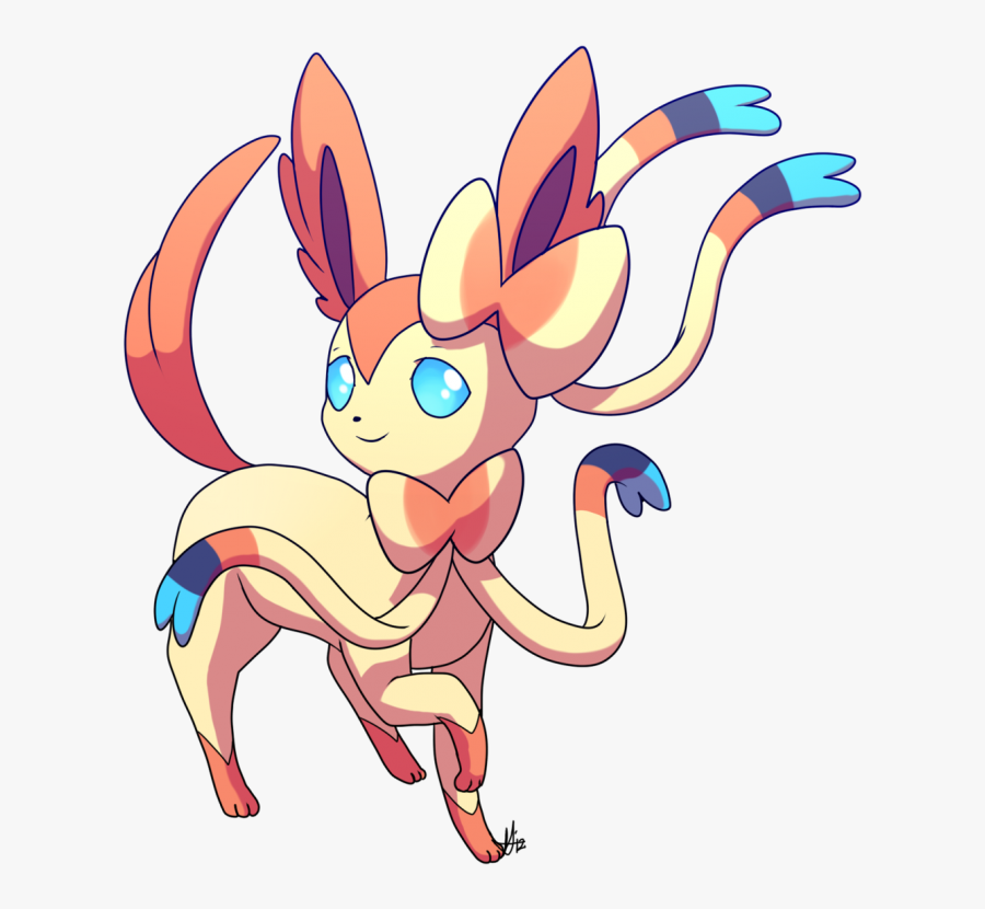 Pokemon-amie Affection And Happiness Are Not The Same - Sylveon Eevee Evolutions Pokemon, Transparent Clipart