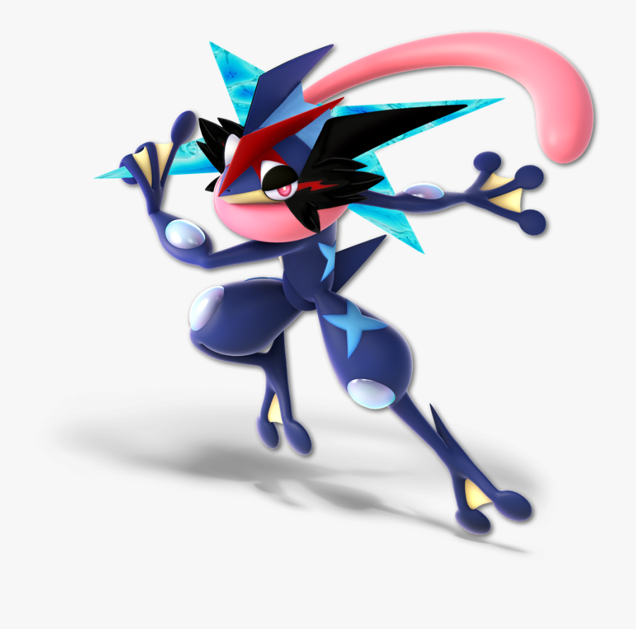 Greninja - - Ash Greninja Smash Bros Ultimate, Transparent Clipart