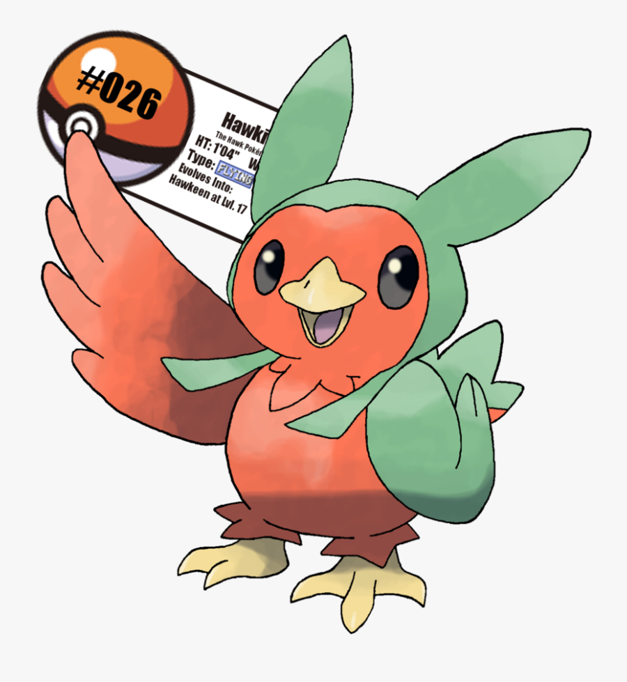 Hawkid The Pokemon - Cartoon , Free Transparent Clipart - ClipartKey