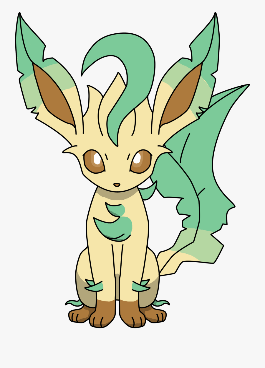 Pokemon Leafeon, Transparent Clipart