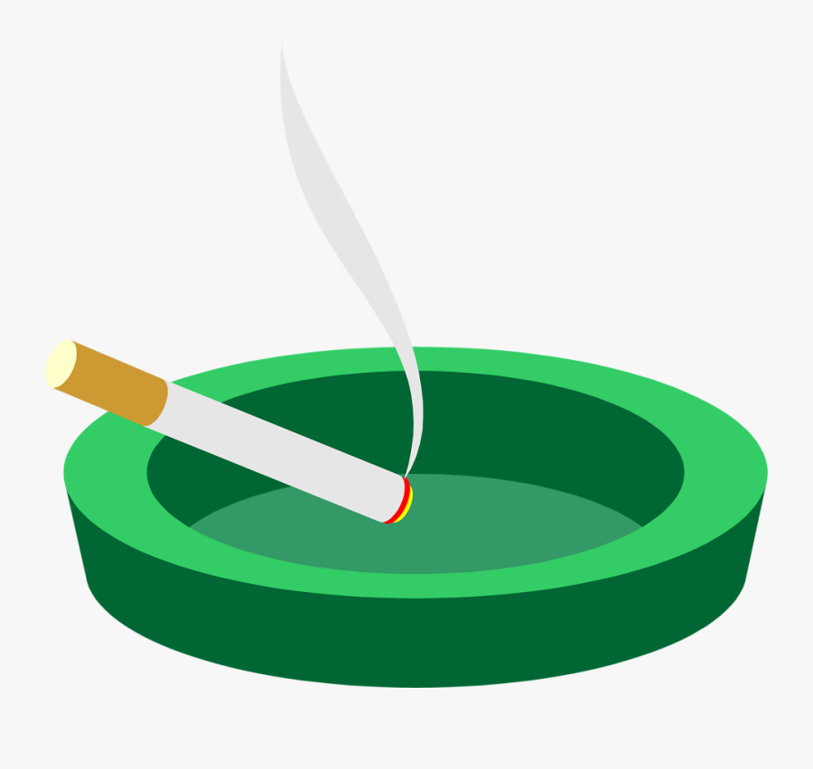 Clipart Of Cigarette, Ash And Cigarettes - Illustration, Transparent Clipart