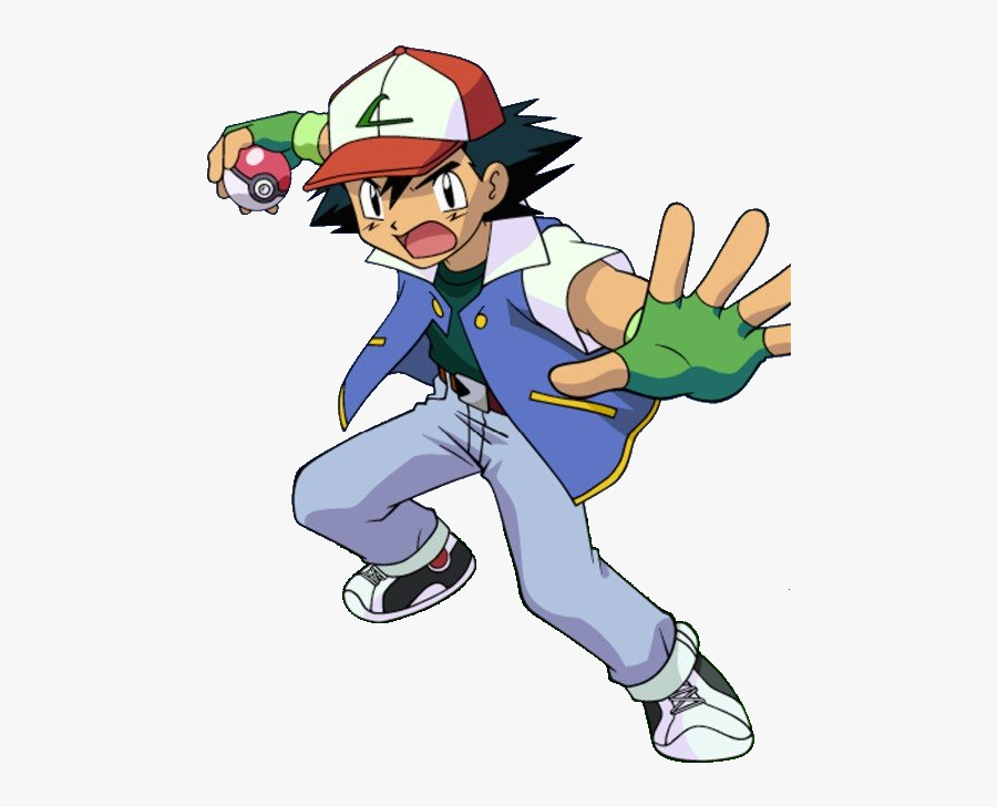 Transparent Ash"s Hat Png - Pokemon Puzzle League Ash, Transparent Clipart