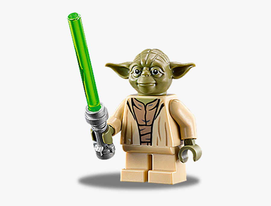 Lego Star Wars Png - Lego Star Wars Characters Yoda, Transparent Clipart