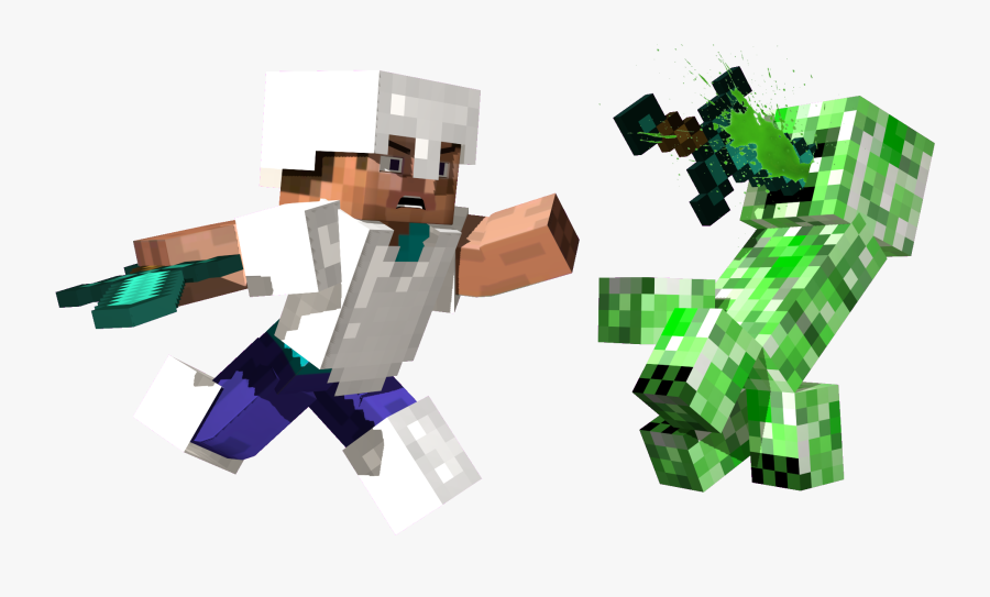 Jpg Royalty Free Download Minecraft Roblox Herobrine Fighting Minecraft Steve And Creeper Free Transparent Clipart Clipartkey - minecraft and roblox free together