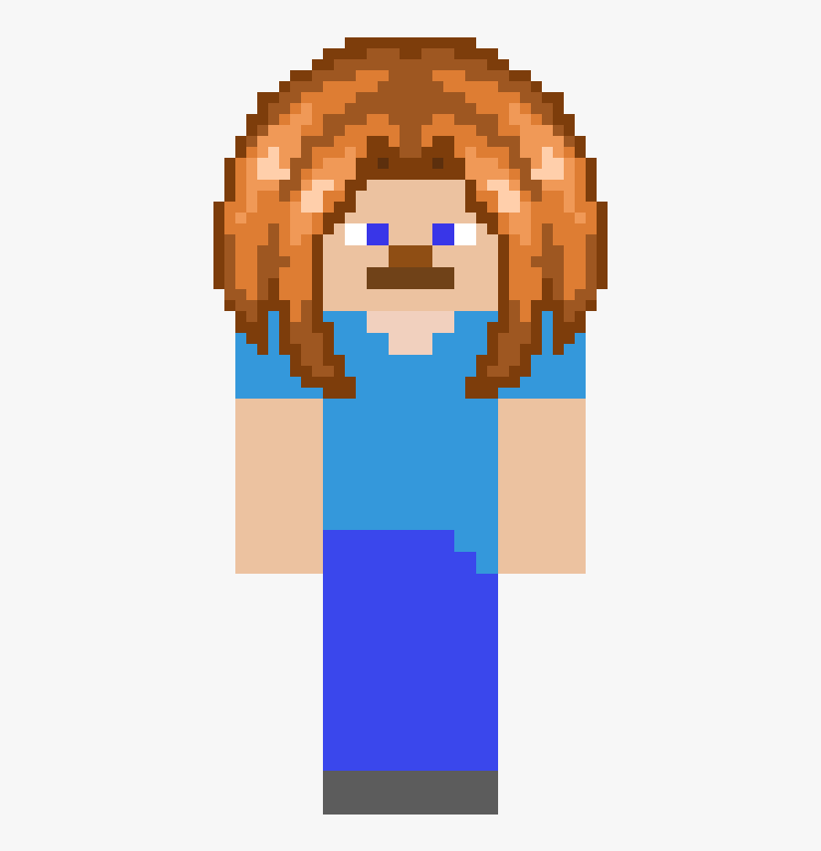 Blonde Steve Jesus - Minecraft Steve Dabbing Gif, Transparent Clipart