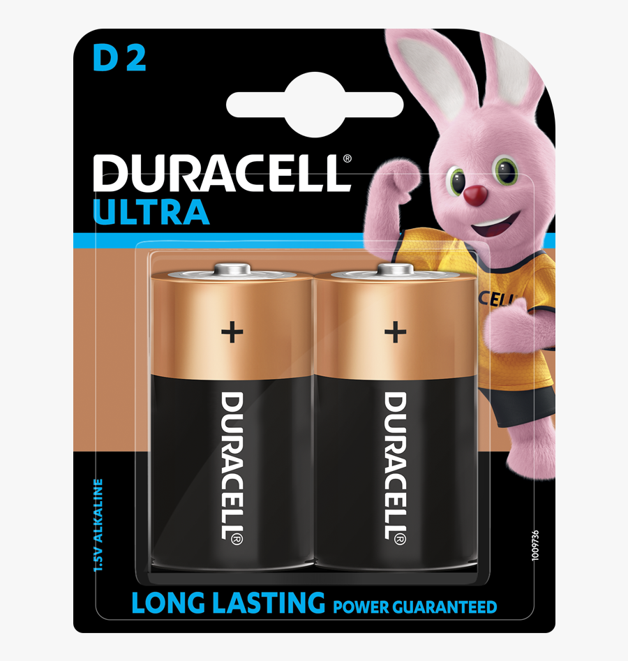 Duracell Ultra Alkaline Batteries, Transparent Clipart