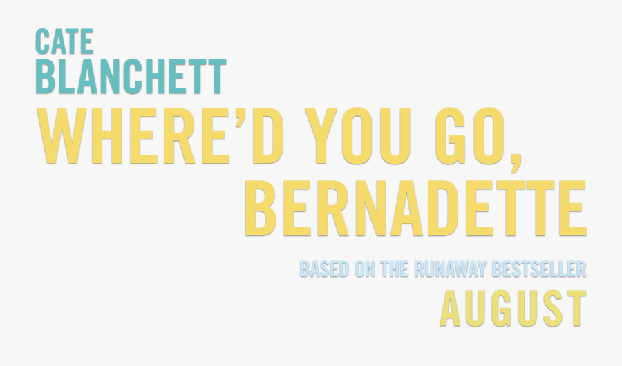 D You Go Bernadette Logo Png, Transparent Clipart