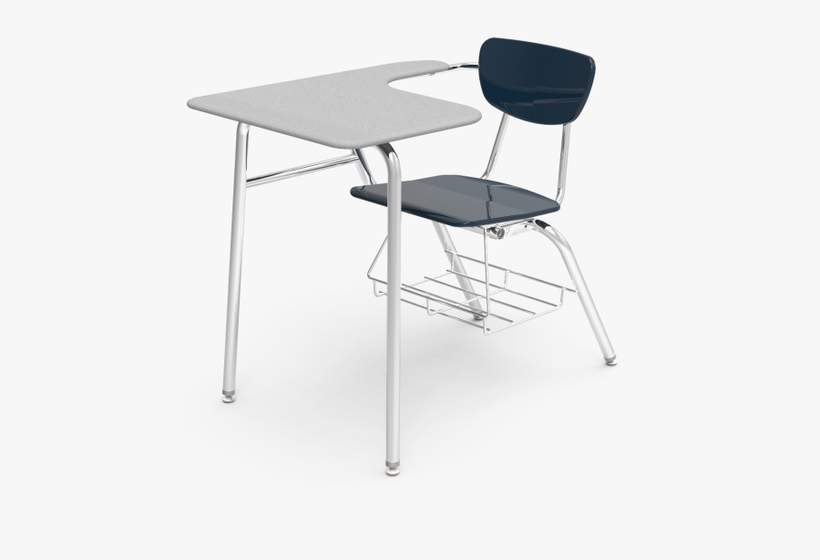 School Chairs With Desk Arms - School Chairs With Desk, Transparent Clipart