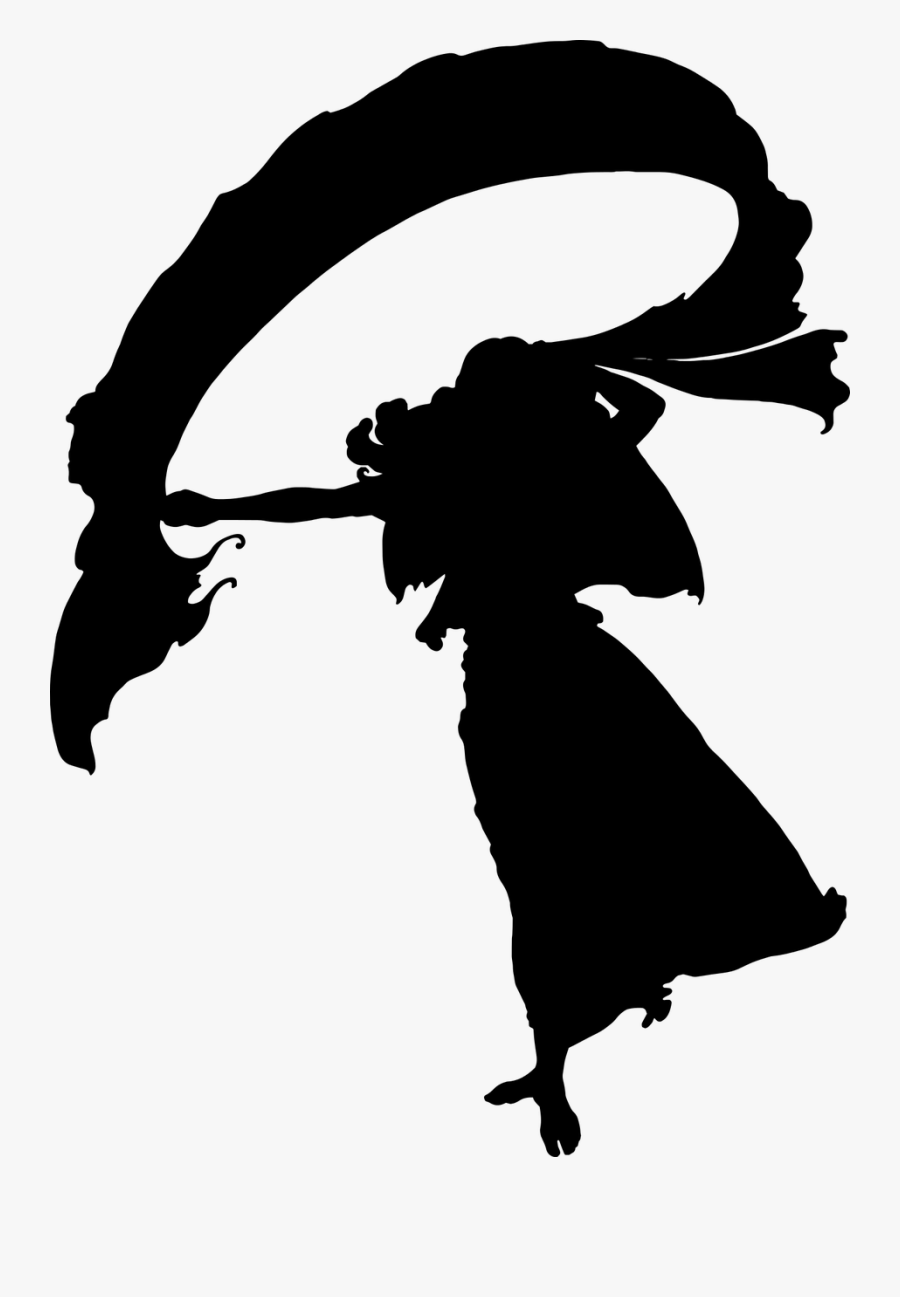 Silhouette Black Shape Shadow Png Image - Silhouette, Transparent Clipart
