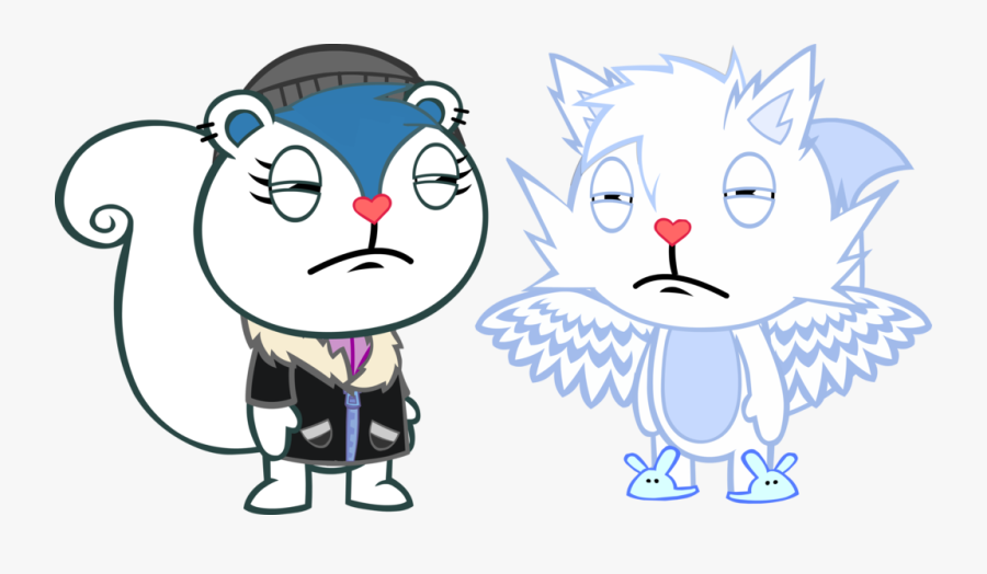 Hmmm Group Flaky Is - Happy Tree Friends Winter, Transparent Clipart