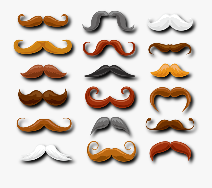 Clip Art Beard Decorations, Transparent Clipart