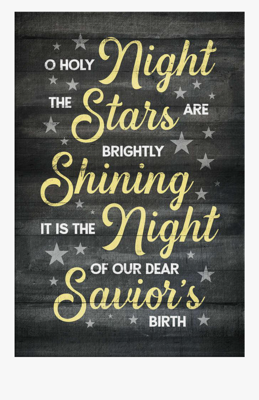 "o Holy Night - Poster, Transparent Clipart