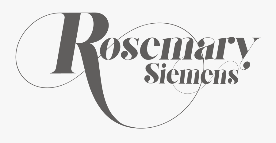 Rosemary Siemens Official - Calligraphy, Transparent Clipart