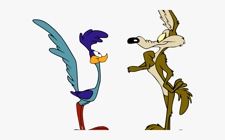 Wolf And The Roadrunner, Transparent Clipart