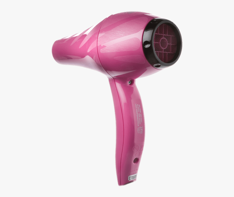 Pink Hairdryer - Hair Dryer, Transparent Clipart