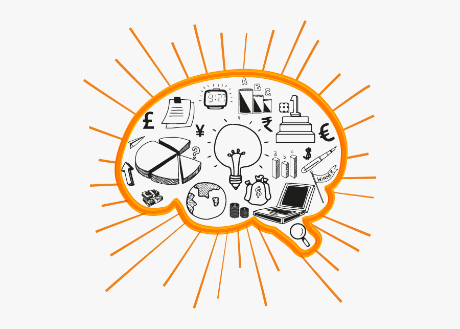 Brain Idea Png, Transparent Clipart