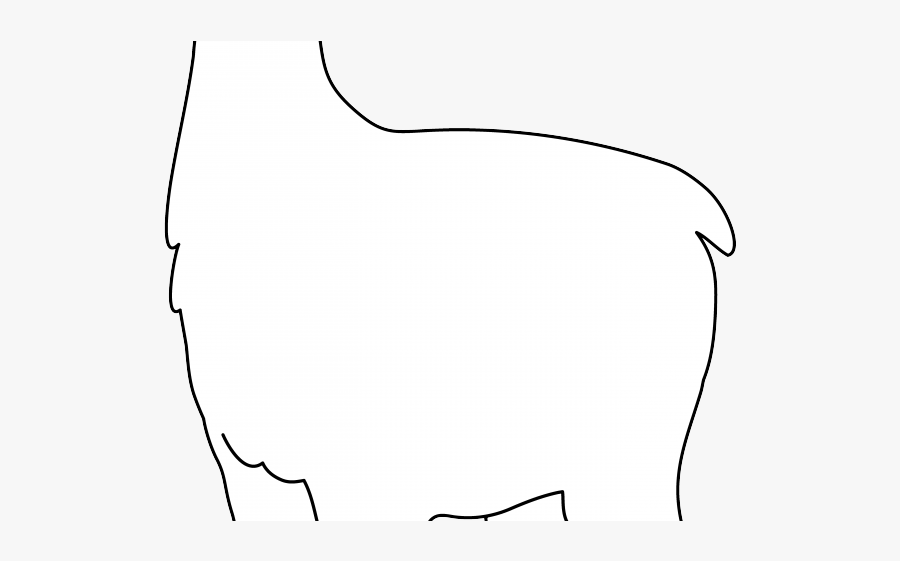 Llama Clipart Black And White - Silhouette, Transparent Clipart
