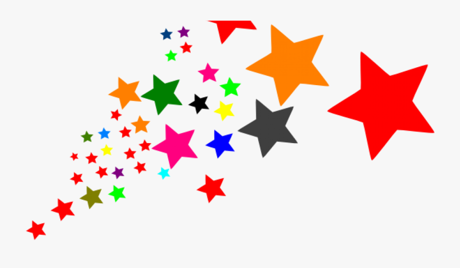 Transparent Stars Clipart Png - Colorful Stars Clipart, Transparent Clipart