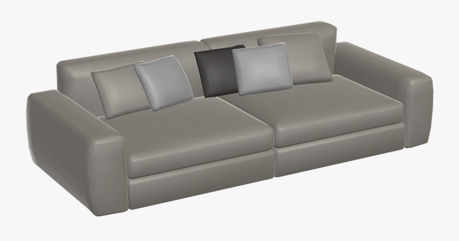 Clip Art Free Try Out Of - Studio Couch, Transparent Clipart