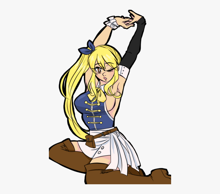 Whoops I Really Like Fairy Tail Here"s Lucy I Love - Fairy Tail Png Lucy Cliparts, Transparent Clipart