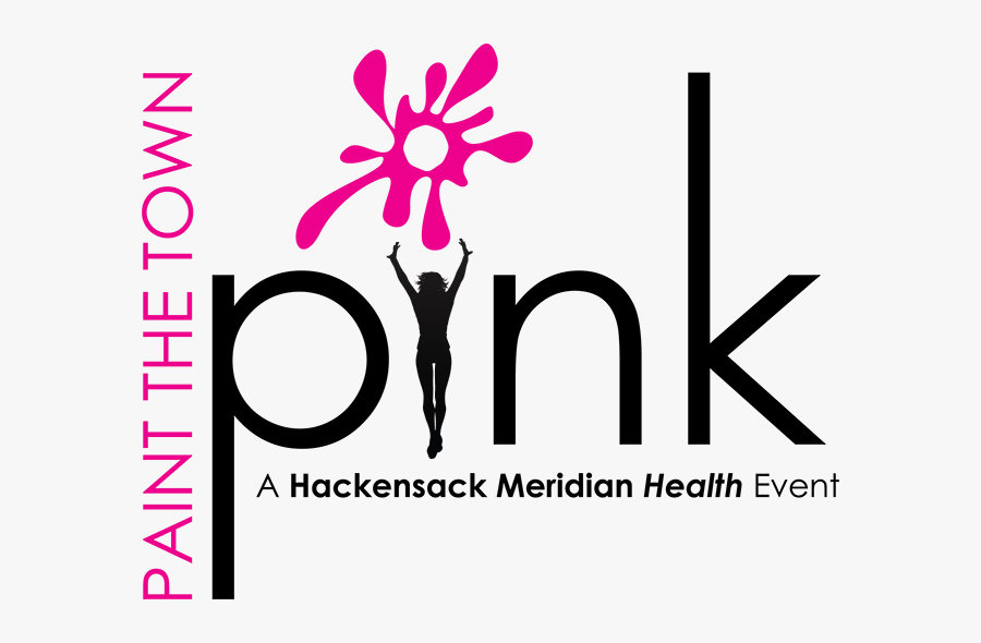 Paint The Town Pink Logo - 6 R's In Dt, Transparent Clipart