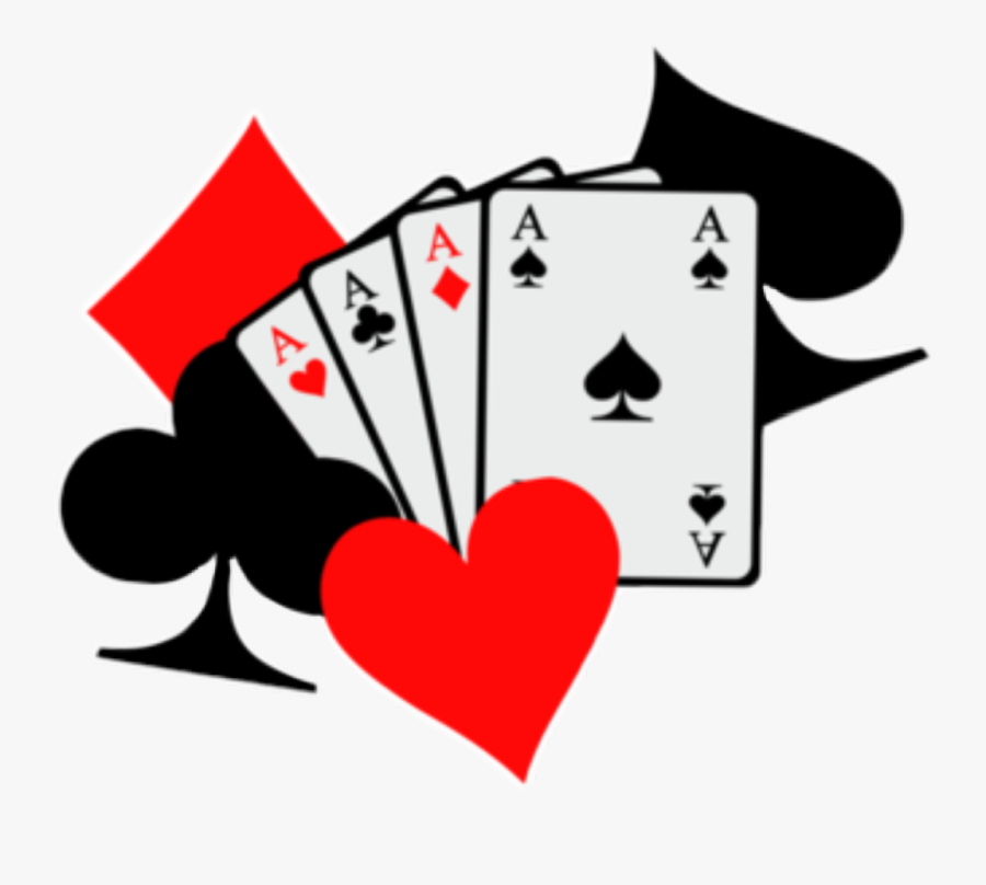 #playingcards #cards #redandblack #poker #pokar #ftestickers - Poker Card Clip Art, Transparent Clipart