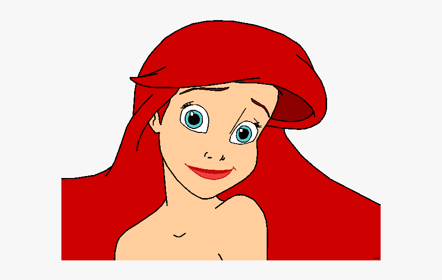 Little Mermaid Shell Clipart - Disney Mermaid Ariel, Transparent Clipart
