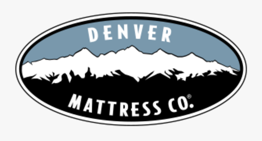 Denver Mattress Logo, Transparent Clipart
