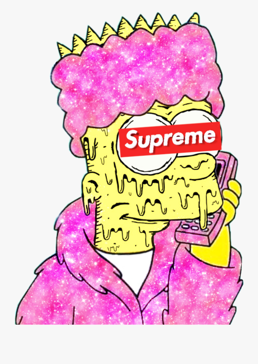 Bart Simpson Art Sticker - Illustration, Transparent Clipart