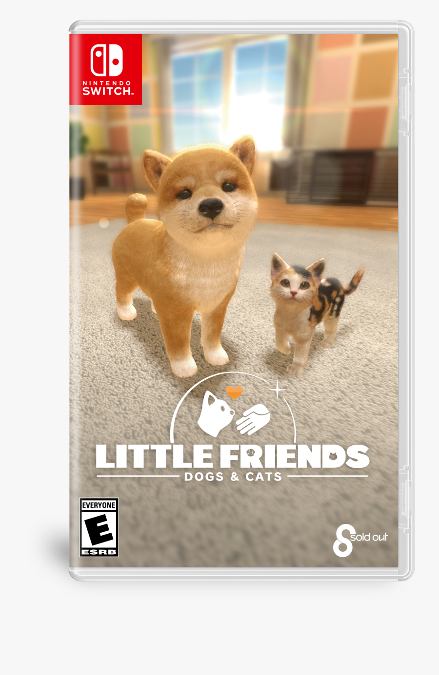 Little Friends Dogs & Cats Switch, Transparent Clipart