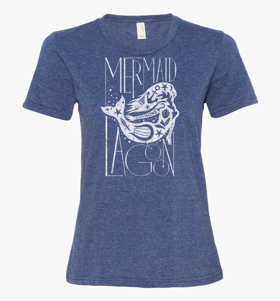Blue Mermaid Shirts - Womens Wendy Peter Pan Shirt, Transparent Clipart