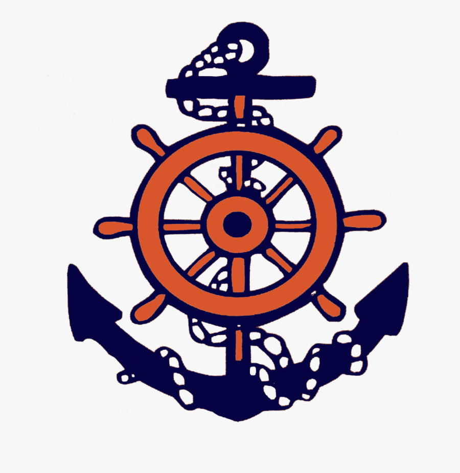 Greyhound Clipart Seahawk Football - Silhouette Clip Art Ship Wheel, Transparent Clipart