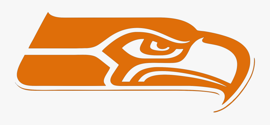 Seattle Seahawks Logo Black And White, Transparent Clipart