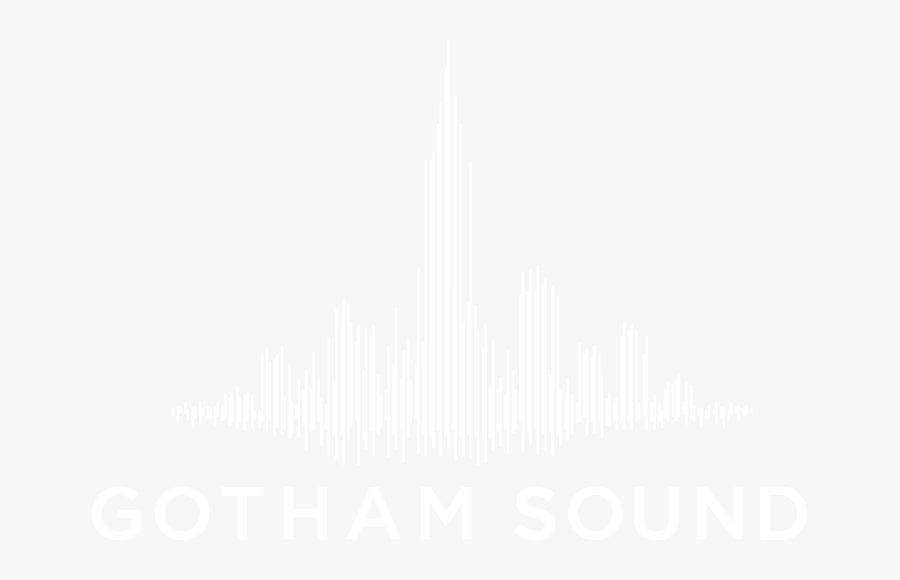 Skyline Transparent Gotham - Gotham Sound Logo, Transparent Clipart