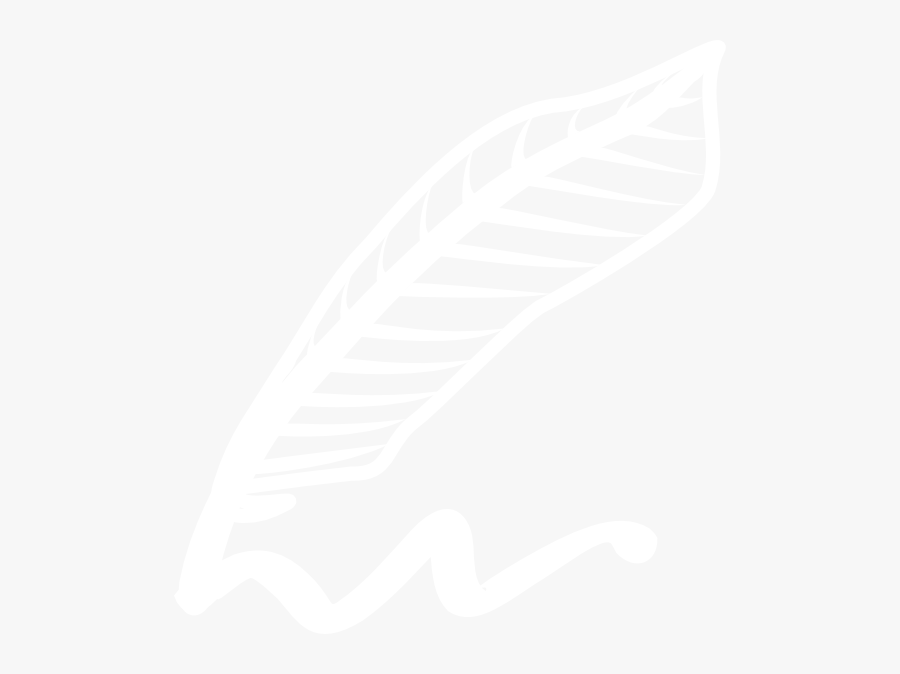 White Pen Logo Png, Transparent Clipart