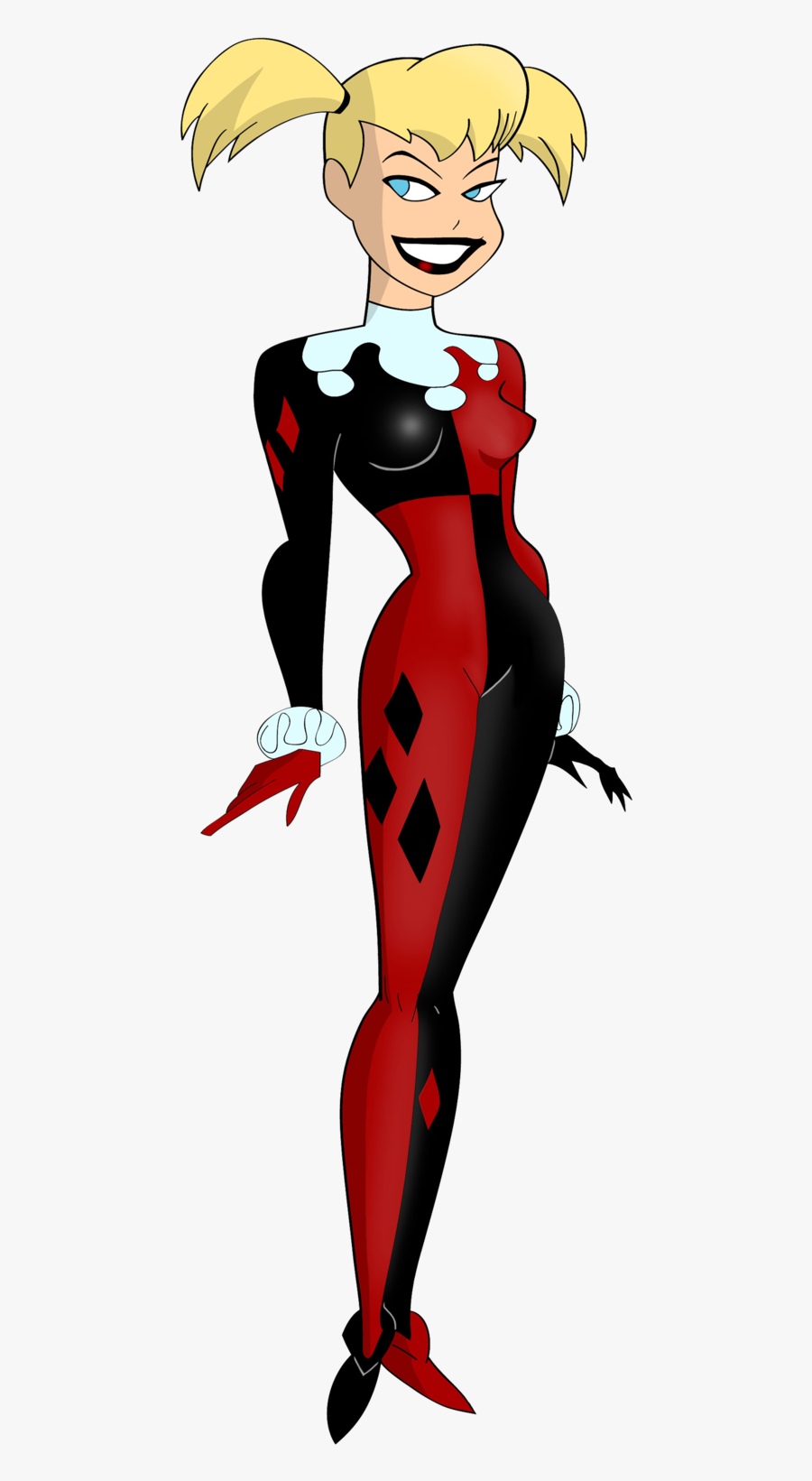 Gotham Clip Joker - Harley Quinn New Batman Adventures, Transparent Clipart