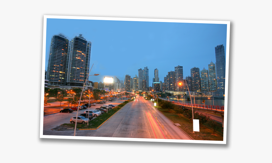 Clip Art Panama City Skyline - Panama City, Transparent Clipart