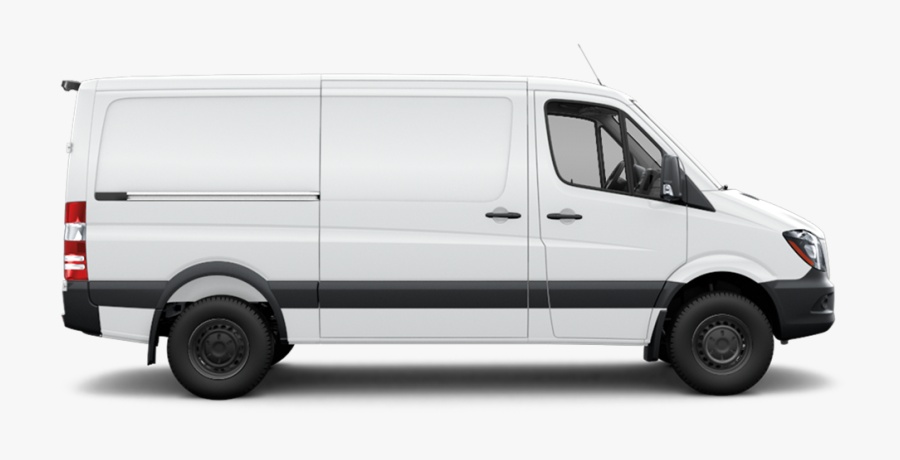 Mercedes Sprinter Cargo Van, Transparent Clipart