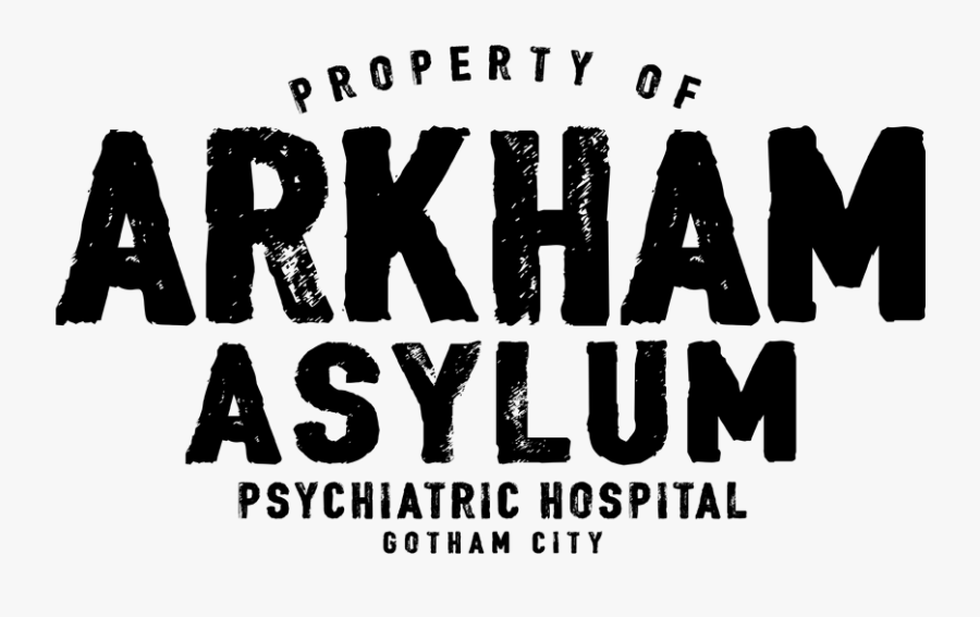 Arkham Asylum Logo Png, Transparent Clipart