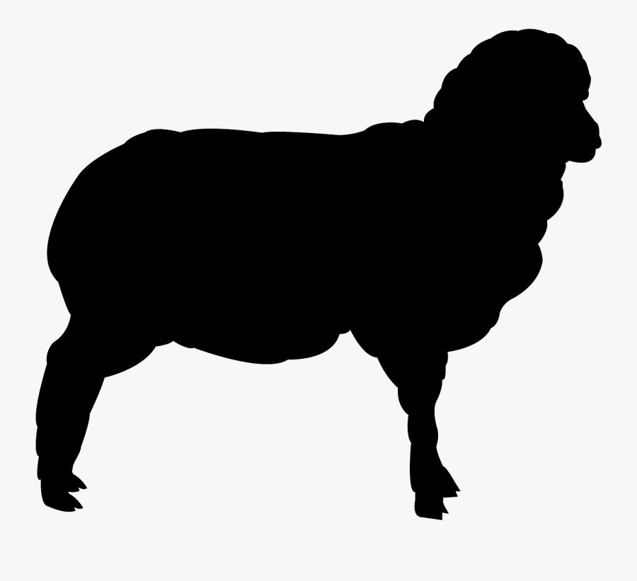 Silhouette Of A Donkey, Transparent Clipart