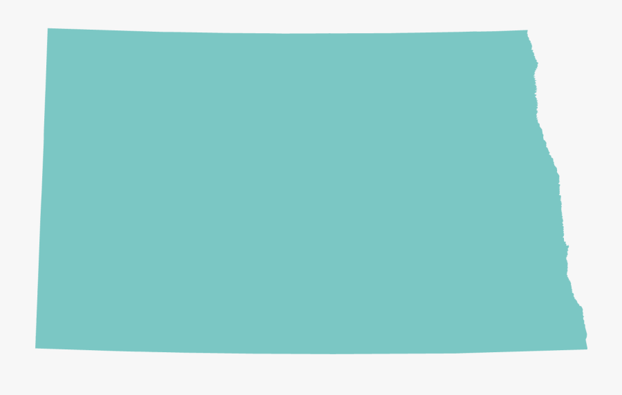 North Dakota Cheer Leading Camps And Clinics - North Dakota Shape Transparent, Transparent Clipart