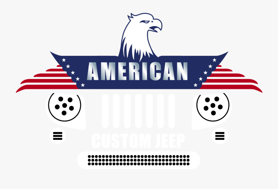 Americancustomjeep Logo, Transparent Clipart