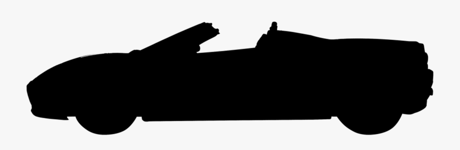 Car Silhouette - Car Silhouette No Background, Transparent Clipart
