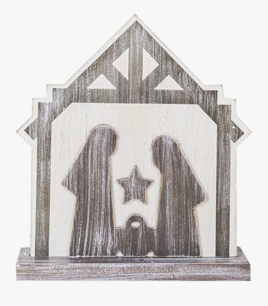 Manger Silhouette Clip Art, Transparent Clipart