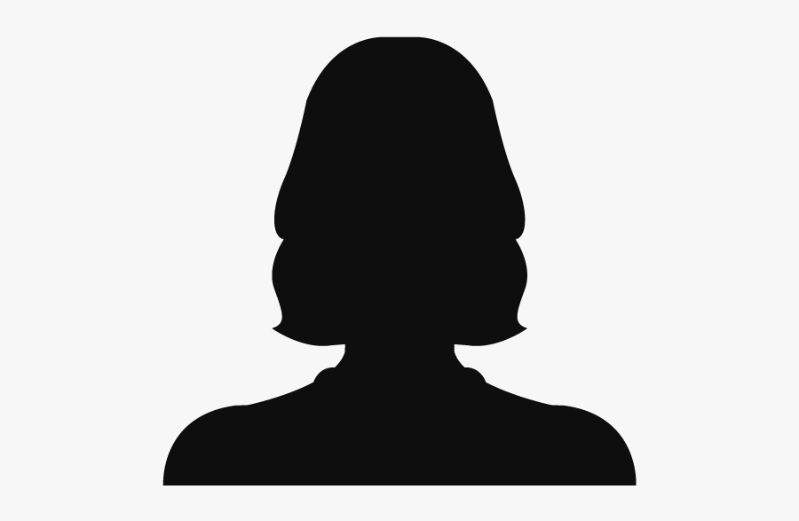 Clip Art Female Silhouette - Transparent Silhouette Woman Head, Transparent Clipart