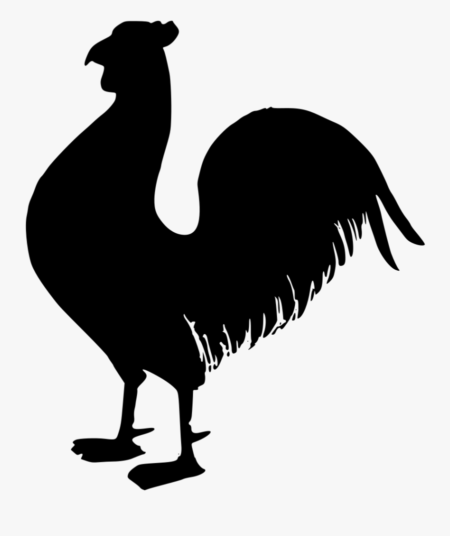 Cockeral 4 - Fighting Cat Silhouette Png, Transparent Clipart